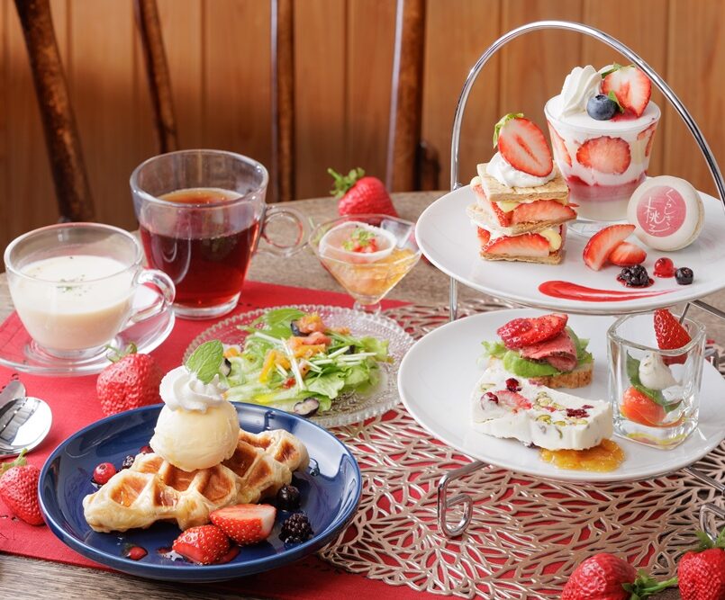 Strawberryアフタヌーンティー 倉敷アフタヌーンティー