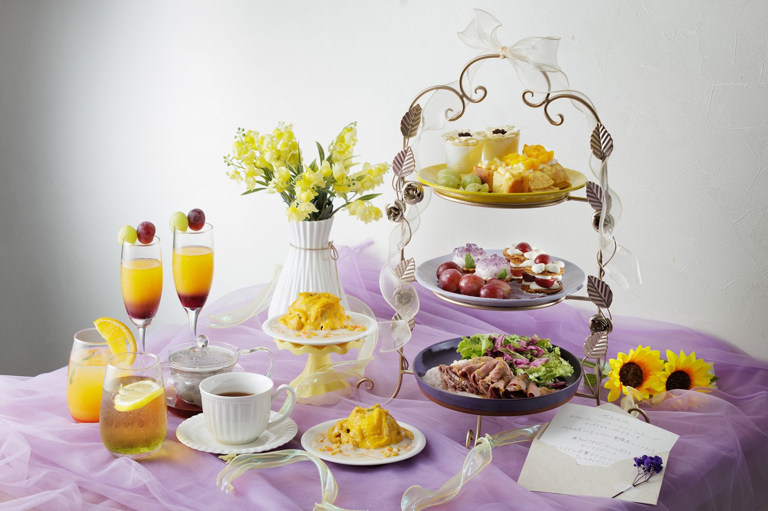 POP FLOWER afternoon tea | 倉敷アフタヌーンティー